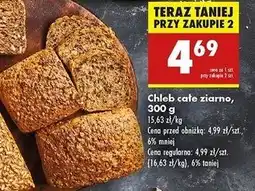 Biedronka Chleb całe ziarno oferta