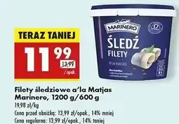 Biedronka Filety śledziowe a'la matjas Marinero oferta