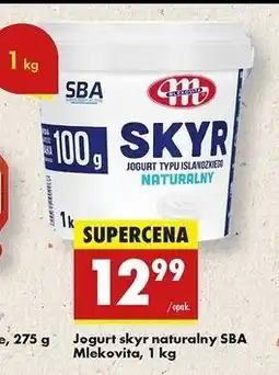 Biedronka Jogurt naturalny Mlekovita Sba Skyr oferta