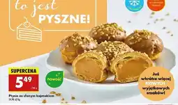Biedronka Ptysie ze słonym kajmakiem oferta