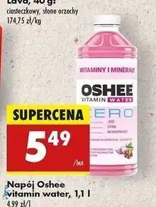 Biedronka Napój witaminy i minerały Oshee Vitamin Water Zero oferta