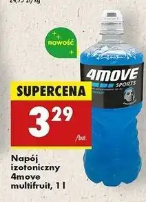 Biedronka Napój multifruit 4Move oferta