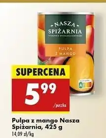 Biedronka Pulpa z mango Nasza Spiżarnia oferta