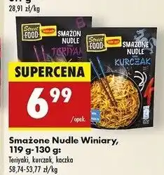 Biedronka Smażone nudle smak kaczka Winiary Street Food oferta