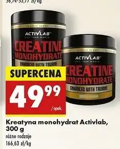 Biedronka Odżywka creatine monohydrate Activlab oferta