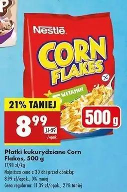 Biedronka Płatki śniadaniowe Corn Flakes (Nestle) oferta