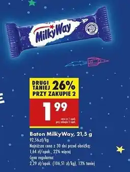 Biedronka Baton mleczny Milky Way oferta