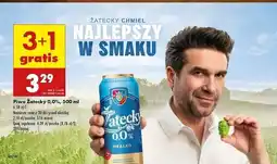Biedronka Piwo Zatecky 0% oferta