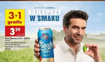 Biedronka Piwo Zatecky 0% oferta