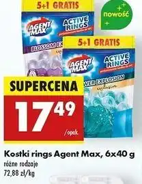 Biedronka Kostka do wc flower explosion Agent Max oferta