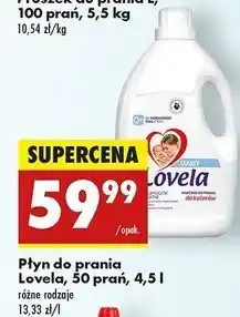 Biedronka Mleczko do prania kolorów Lovela Baby oferta