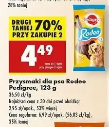 Biedronka Przysmak dla psa Pedigree Rodeo oferta