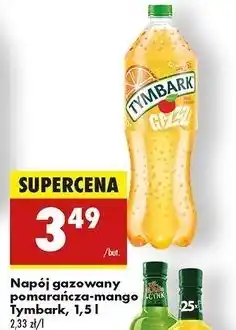 Biedronka Napój mango-pomarańcza Tymbark Gazzzowana oferta