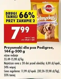Biedronka Przysmak dla psa multi Pedigree Schmackos oferta