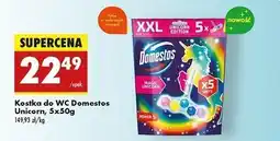 Biedronka Kostki do wc magic unicorn Domestos oferta