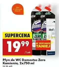 Biedronka Żel do wc lime Domestos Zero Kamienia oferta