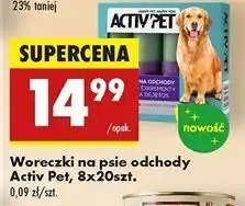 Biedronka Worki na psie odchody Activ Pet oferta