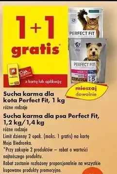 Biedronka Karma dla psa adult 1+ Perfect Fit oferta