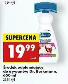 Biedronka Środek czyszcząco-odplamiający do dywanów i tapicerek Dr. Beckmann oferta