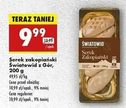 Biedronka Serek zakopiański Światowid oferta
