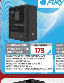 Alsen Obudowa Fury Shord SHA4F RGB Midi Tower oferta