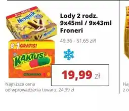 Lody 2 rodz. Froneri