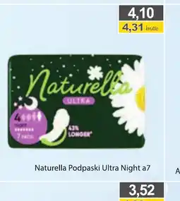 DUO-TES Naturella Podpaski Ultra Night a7 oferta