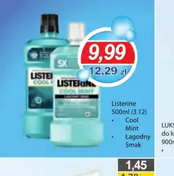 DUO-TES Płyn do płukania jamy ustnej Listerine oferta