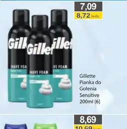 DUO-TES Gillette Pianka do Golenia Sensitive oferta