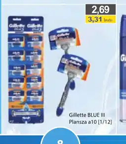 DUO-TES Gillette Blue III oferta