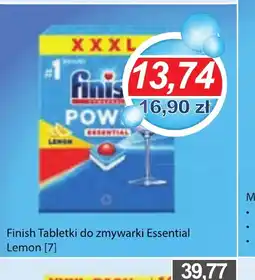 DUO-TES Finish Tabletki do zmywarki Essential Lemon oferta