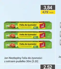DUO-TES Jan Niezbędny Folia do żywności oferta
