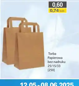 DUO-TES Torba papierowa bez nadruku oferta