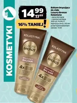 Netto Balsam brązujący do jasnej karnacji Kolastyna Luxury Bronze oferta