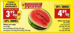 Biedronka Arbuz na wagę oferta