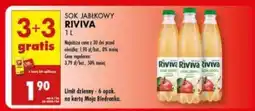 Biedronka Sok jabłkowy Riviva, 1 l oferta