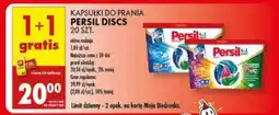 Biedronka PERSIL DISCS 20 SZT oferta