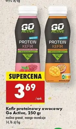 Biedronka Kefir proteinowy malina-granat Go active oferta