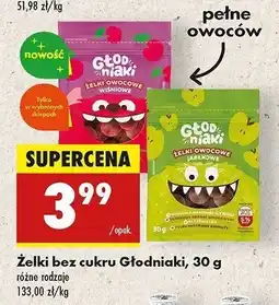 Biedronka Żelki wiśniowe Głodniaki oferta