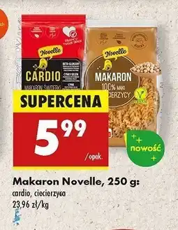 Biedronka Makaron cardio Novelle oferta