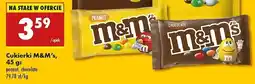 Biedronka Draże czekoladowe M&m's oferta