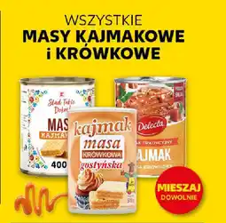 Kaufland Masy kajmakowe i krówkowe oferta