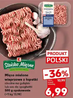 Kaufland Mięso mielone wieprzowe z łopatki oferta