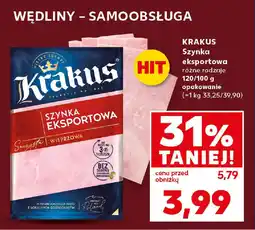 Kaufland KRAKUS Szynka eksportowa oferta