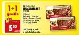 Biedronka CZEKOLADA NUSSBEISSER 100 G oferta