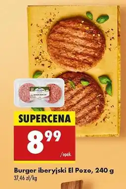 Biedronka Burger iberyjski El Pozo , 240 g oferta