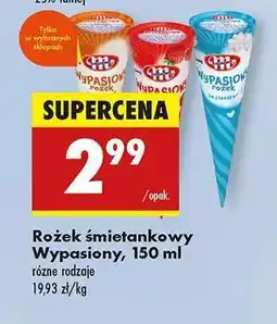 Biedronka Rożek śmietankowy Wypasiony, 150 ml oferta