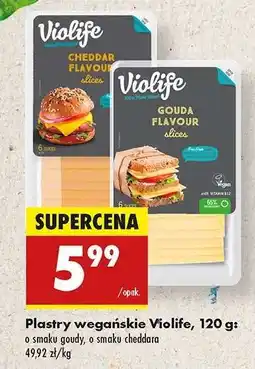 Biedronka Plastry wegańskie Violife, 120 g oferta