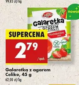 Biedronka Galaretka z agarem Celiko, 45 g oferta