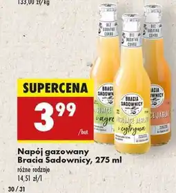 Biedronka Napój gazowany Bracia Sadownicy, 275 ml oferta